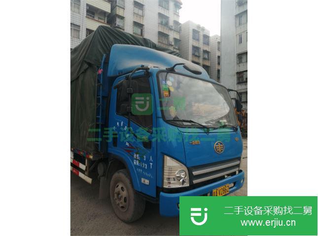 廣東出售二手一汽解放501倉欄式貨車