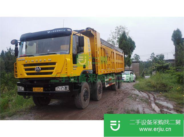 四川出售二手紅巖新金剛前四后八自卸車