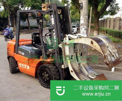 浙江出售二手3噸抱夾叉車