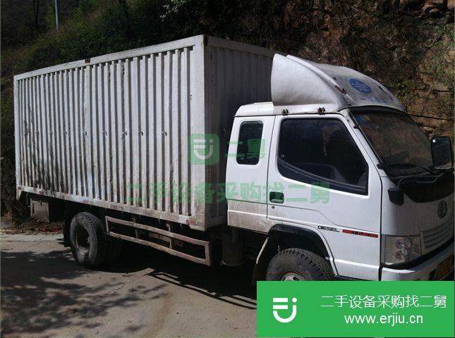 河南出售二手一汽解放前二后四自卸車