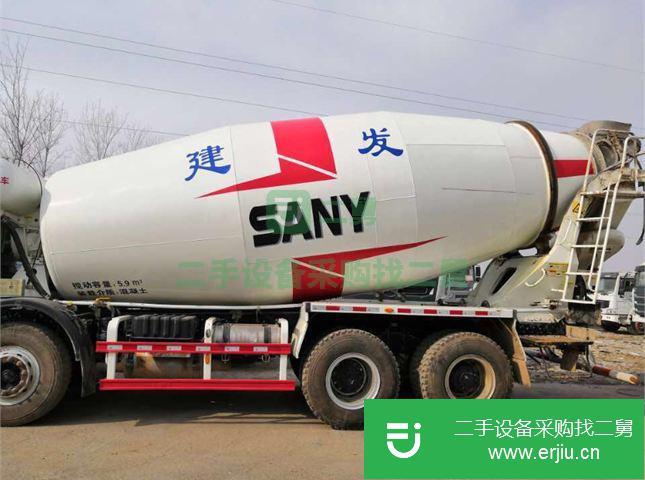 山東出售二手中國重汽混凝土攪拌車
