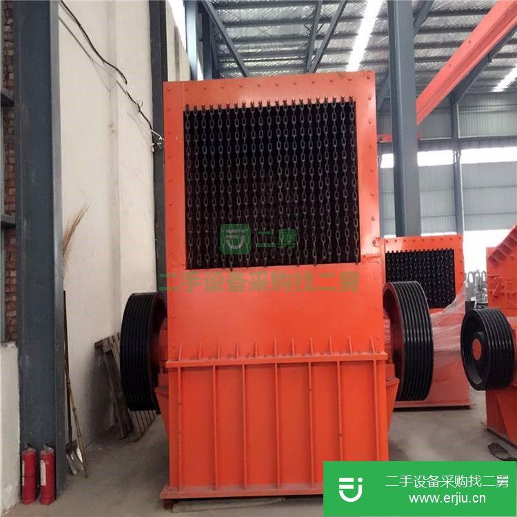 河南出售二手方箱式破碎機(jī)