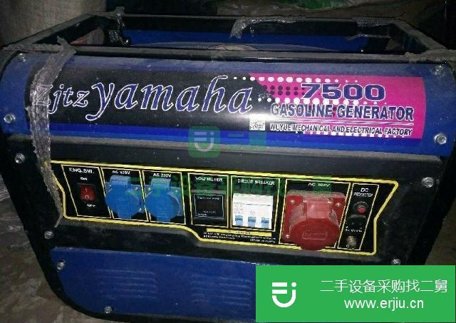 河南出售二手雅馬哈7500發(fā)電機(jī)