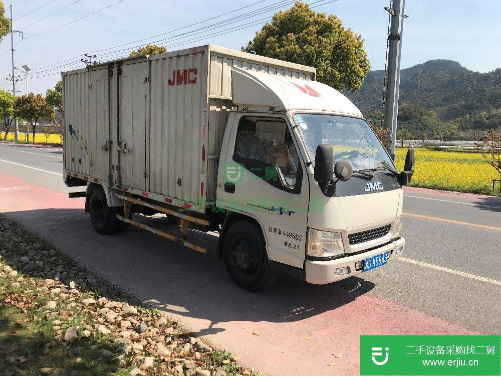 浙江出售二手江鈴凱銳豪華型4.2米廂式貨車