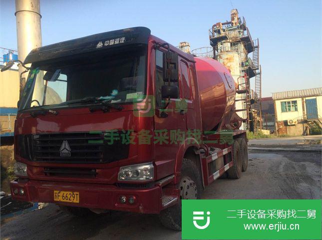 江蘇出售二手豪沃12方混凝土攪拌罐車