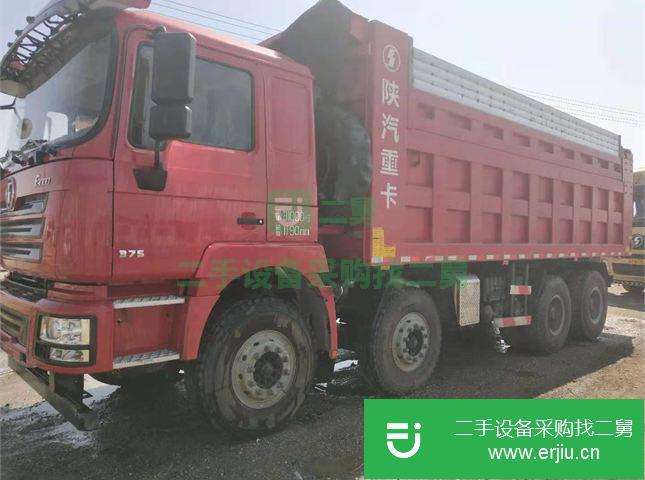 甘肅出售二手陜汽重卡前四后八自卸車