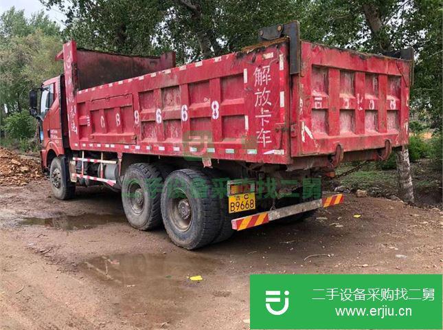 吉林出售二手一汽解放J6自卸車