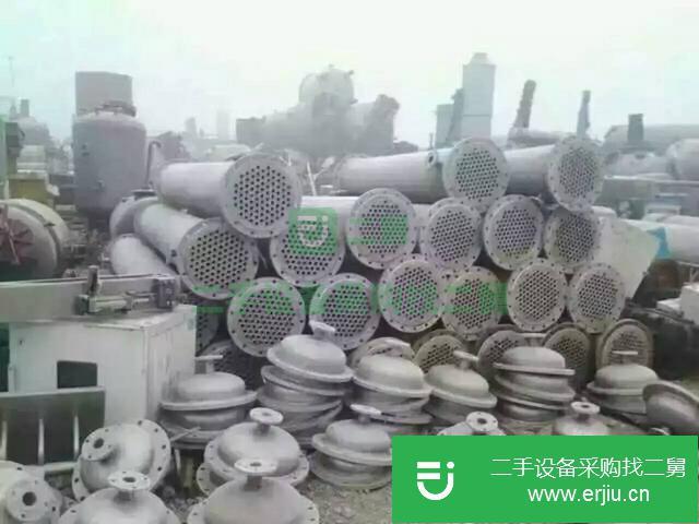 山東出售二手10-400平方不銹鋼冷凝器