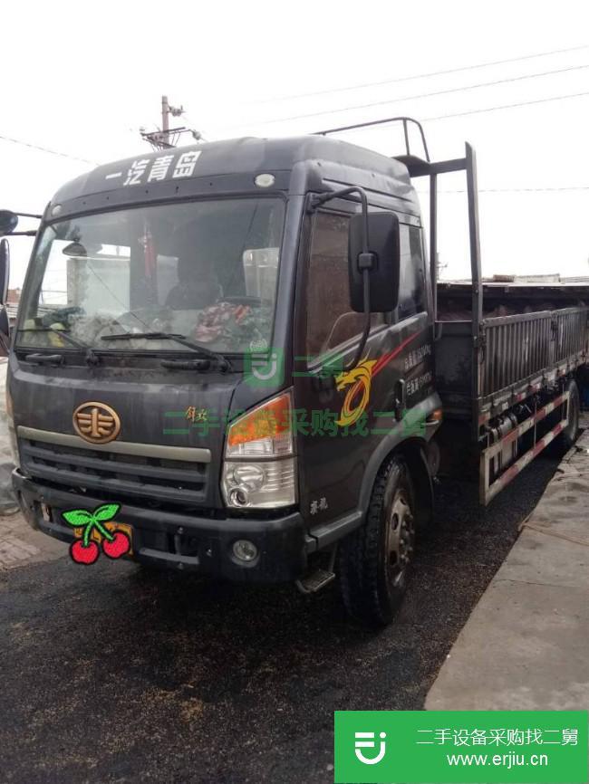遼寧出售二手青島解放賽龍平板貨車