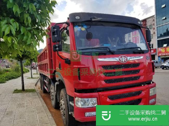 貴州出售二手解放國四自卸車