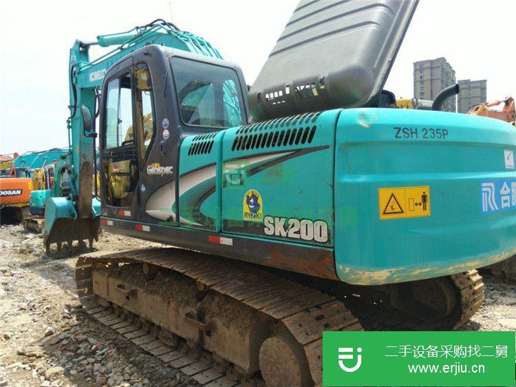 江蘇出售神鋼SK200-8二手挖掘機