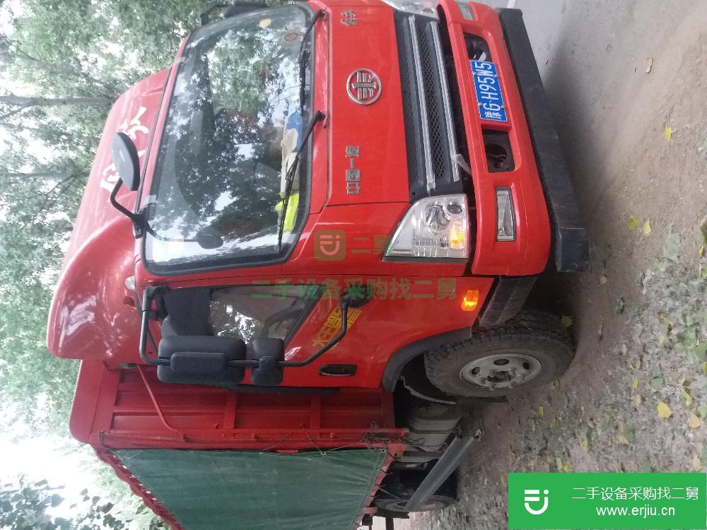 河南出售二手解放輕卡高欄貨車