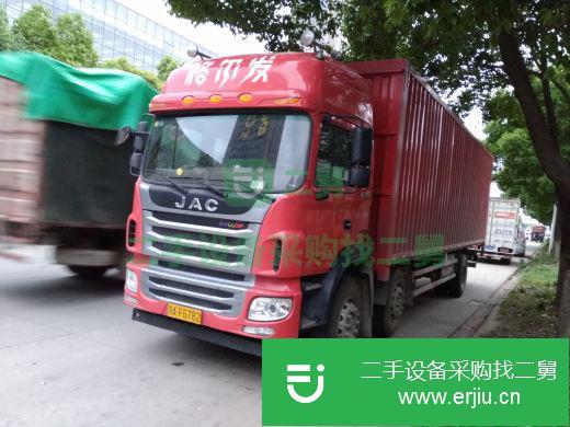 湖北出售二手江淮格爾發廂式貨車