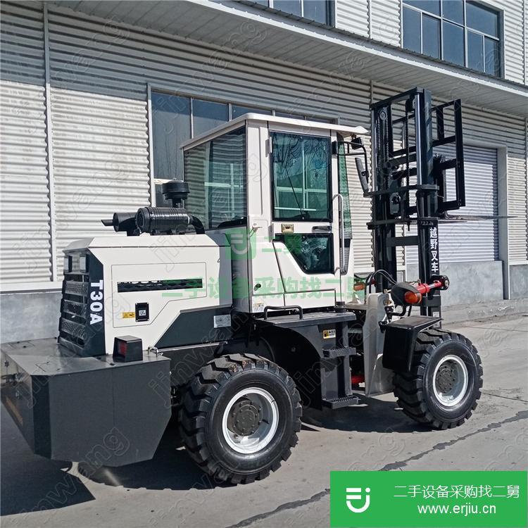 山東出售二手3.5噸越野叉車