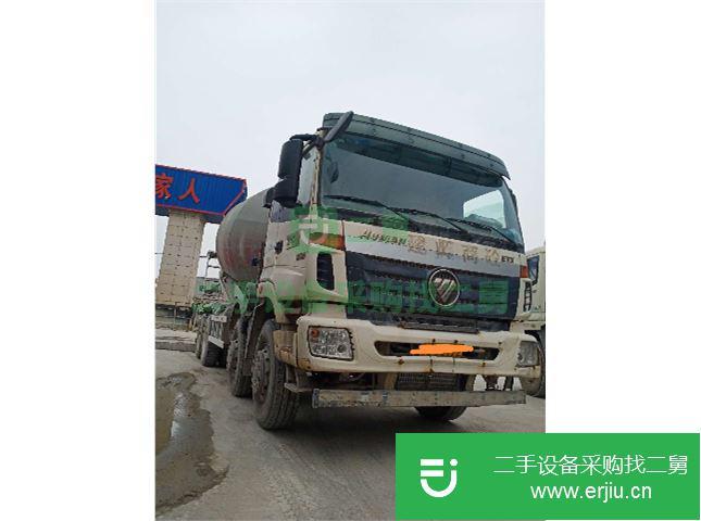 江蘇出售二手歐曼前四后八混凝土攪拌車