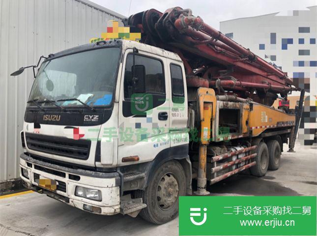 江蘇出售二手三一重工混凝土泵車