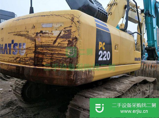 江蘇出售二手小松220-8挖掘機