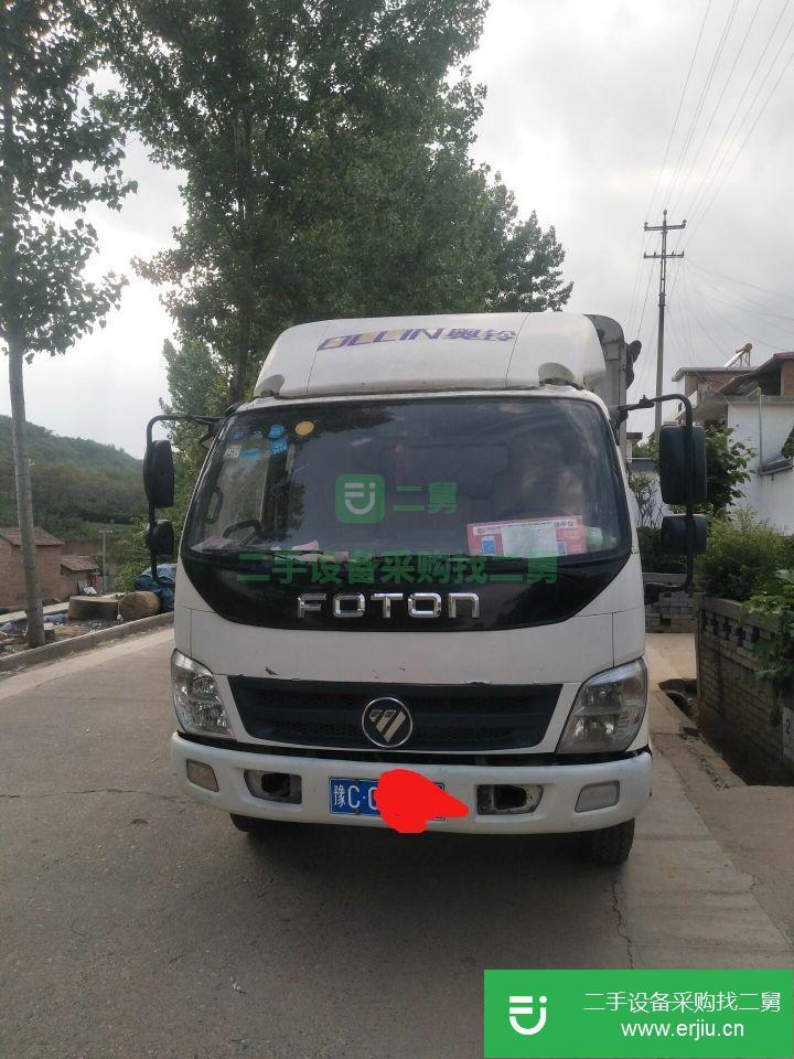 河南出售二手福田奧鈴高欄貨車