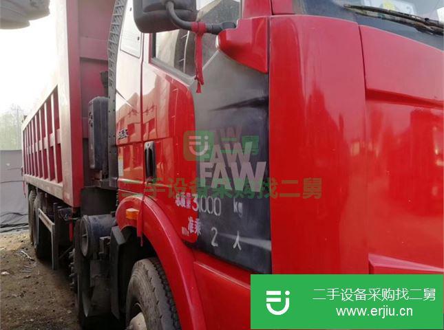 河北出售二手一汽解放J6前四后八自卸車