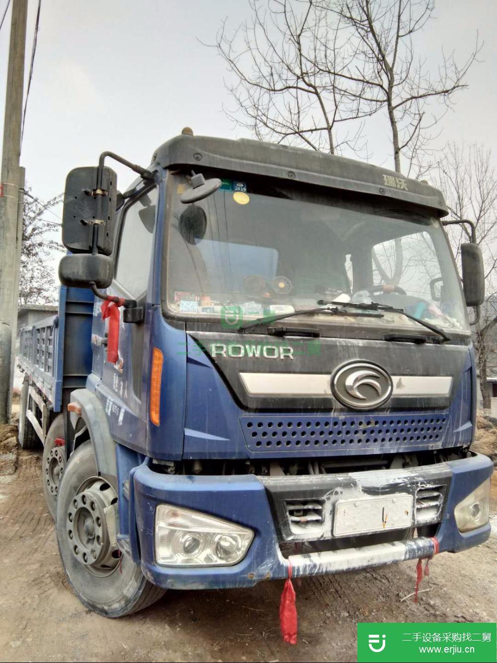 山東出售二手福田瑞沃前四后四載貨車