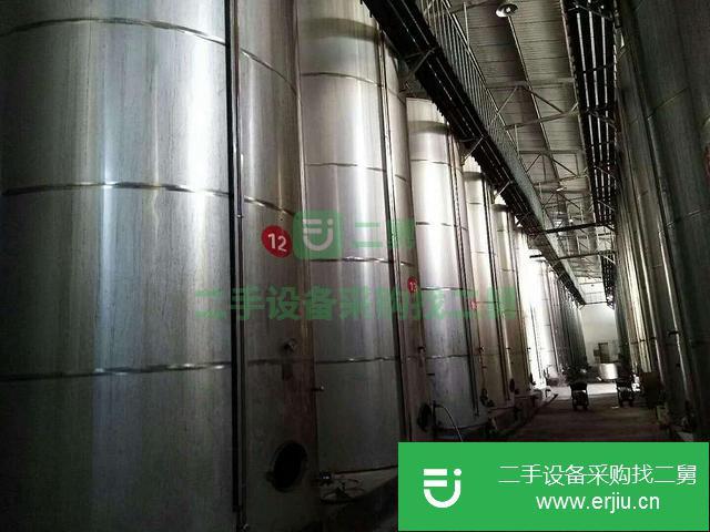 山東出售二手5立方不銹鋼儲罐