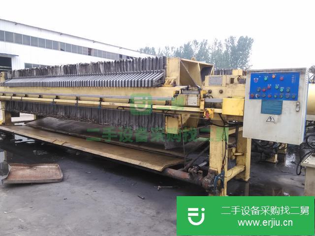 山東出售二手200平方隔膜壓濾機