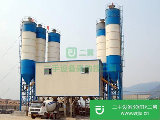 河南出售二手中小型混凝土攪拌站