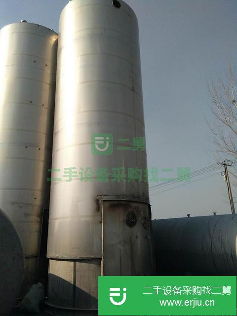 山東出售二手不銹鋼儲罐