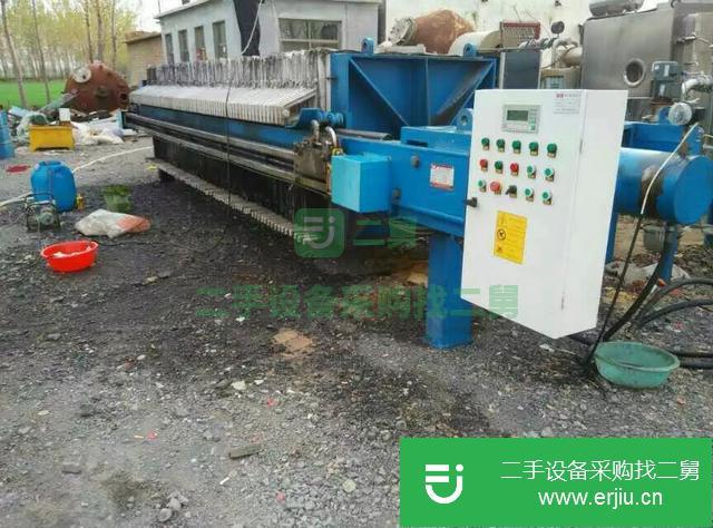 山東出售二手自動拉板廂式壓濾機