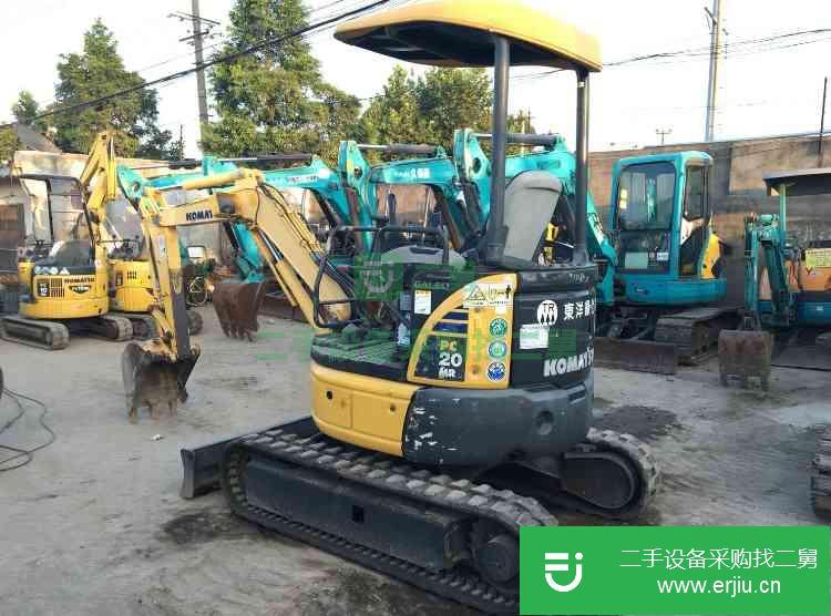 浙江省出售二手小松 PC20R-8 挖掘機