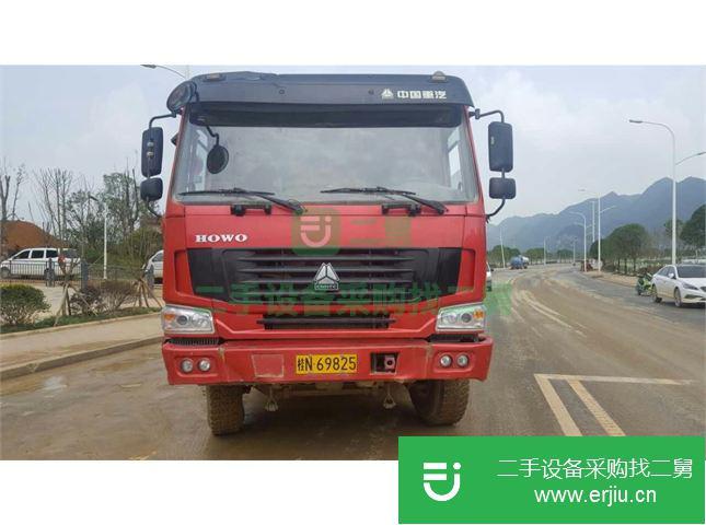 貴州出售二手中國重汽前二后八自卸車