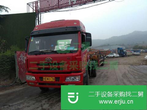 山東出售二手解放j5半掛車