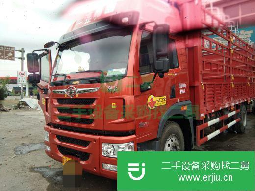 河北出售二手青島解放龍V高欄貨車