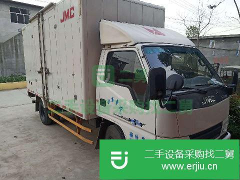 山東出售二手江鈴廂式貨車
