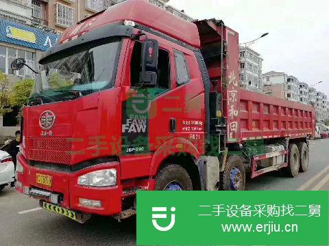 廣西出售二手一汽解放J6前四后八自卸車