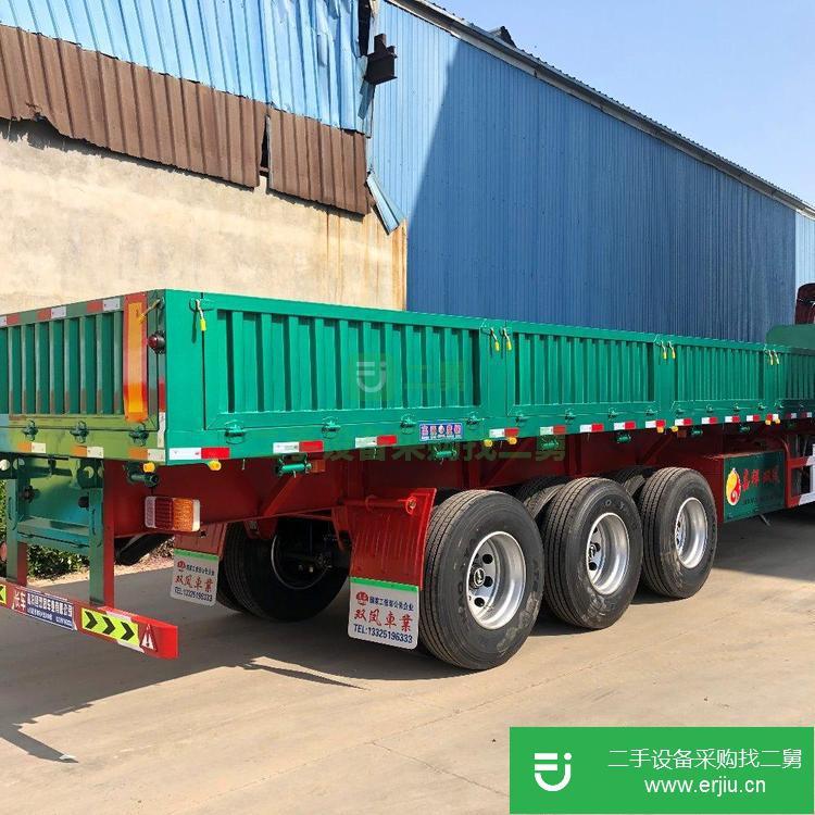 山東出售二手JSF9400Z倉柵式半掛車