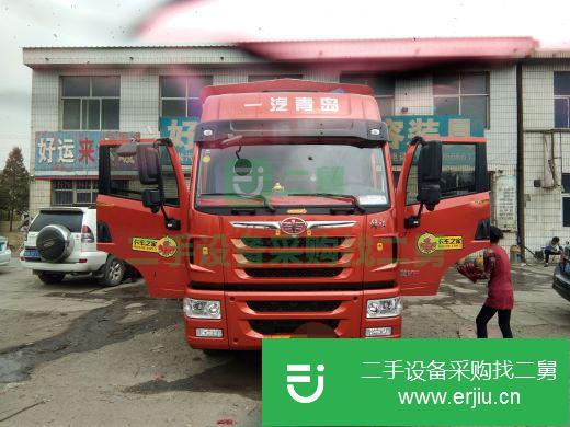 河北出售二手青島解放龍V高欄貨車