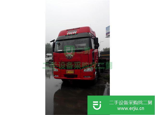 河南出售二手一汽解放J6半掛車