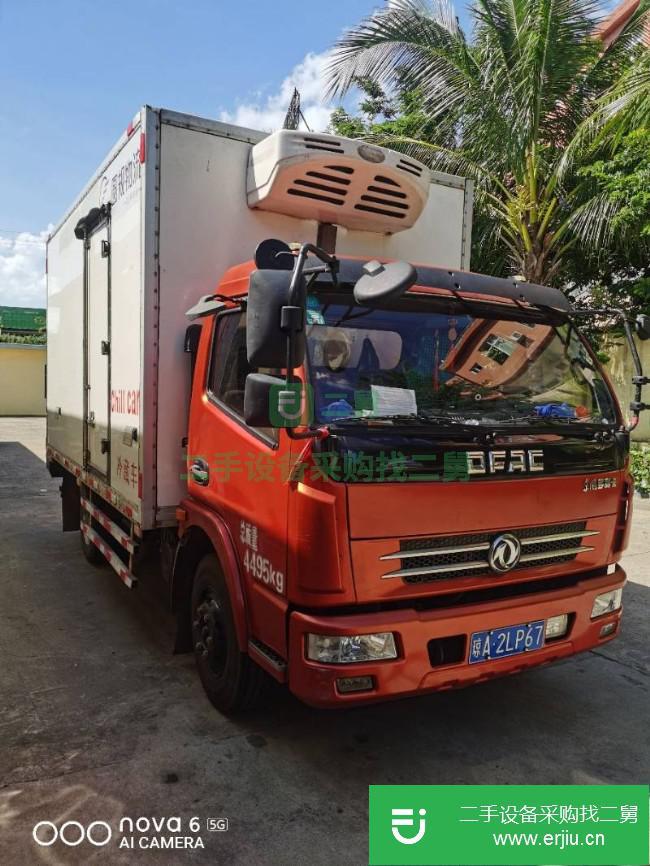 海南出售二手東風多利卡冷藏車