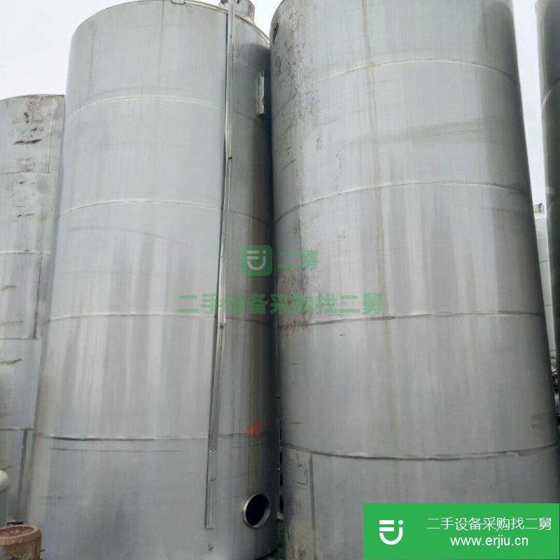 山東出售二手不銹鋼儲罐