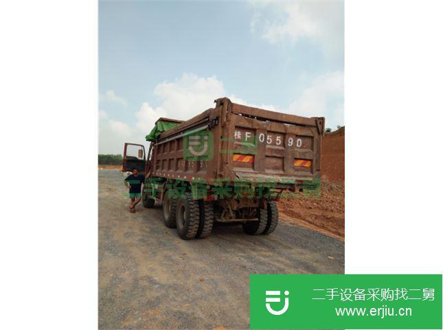 廣西出售二手福田瑞沃290馬力自卸車