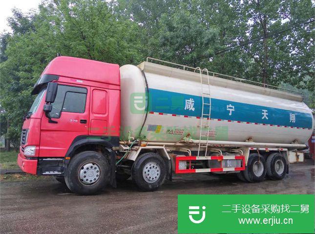 山東出售二手中國重汽水泥罐車