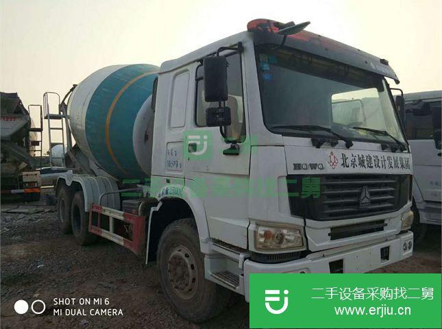 山東出售二手中國重汽攪拌車