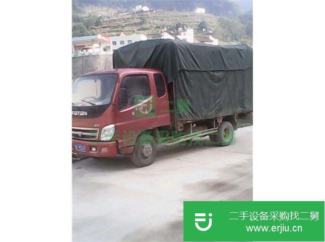 湖北出售二手福田奧鈴倉欄式平板運(yùn)輸車