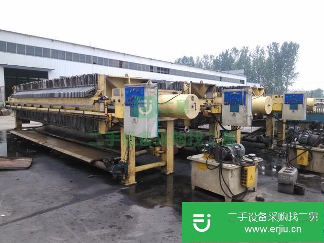山東出售二手200平方隔膜壓濾機