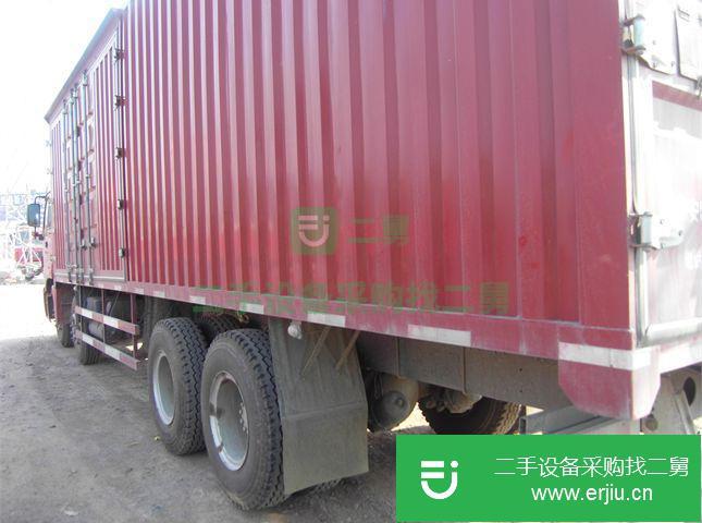 江蘇出售二手福田歐曼廂式貨車