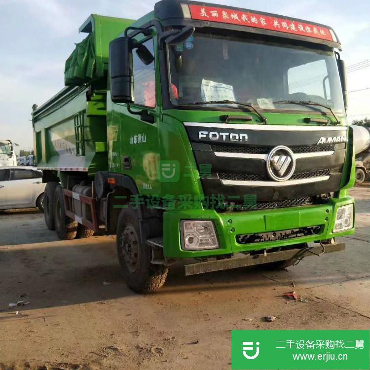 山東出售二手國五歐曼自卸車