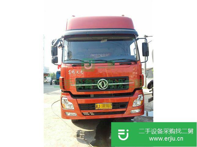 湖南出售二手東風天龍，210馬力前四后四載貨車
