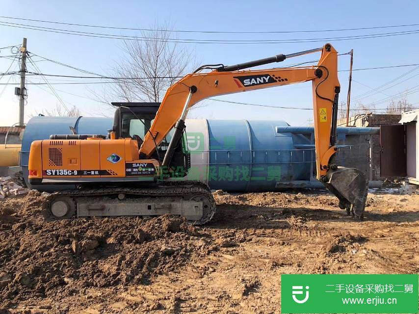 北京市出售二手三一重工 SY135C-9 挖掘機