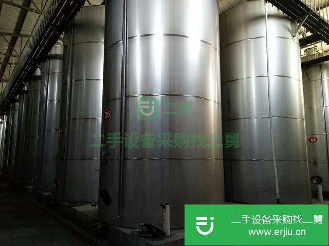 山東出售二手5立方不銹鋼儲罐